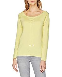 Liu Jo Pullover Ajour Langarmshirt - Gelb