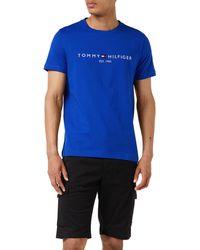 Tommy Hilfiger - Tommy Logo Tee Small T-Shirts - Lyst