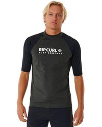 Rip Curl - Black Marled - Uv Sun Protection And Spf - Lyst
