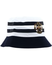Tommy Hilfiger - Coastal Prep Bucket Hat - Blue/white, Blue, One Size Fits All - Lyst
