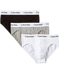 Calvin Klein - –Confezione da 3elasticizzato Hip Slip White X-Large - Lyst