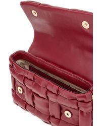 Guess - Schultertasche Marion Flap Shoulder Bag Red dunkelrot - Lyst