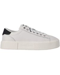 Tommy Hilfiger - Leather Flatform Trainers - Lyst