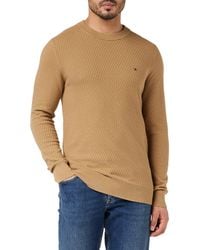 Tommy Hilfiger - Cross Structure Jumper Pullover - Lyst