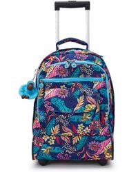 Kipling Sanaa Rolling Backpack in Gray Lyst