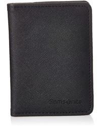 Samsonite Rfid Passport Wallet - Black