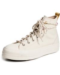 Converse - Chuck 70 Fall Tonal Vintage Sand Textile Sneaker - Lyst