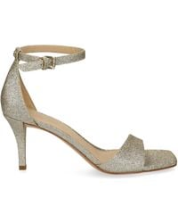 Michael Kors - Jaida Heeled Sandal Sandals, Leather/Rubber - Lyst