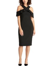 RACHEL Rachel Roy Bret Jersey Dress in White