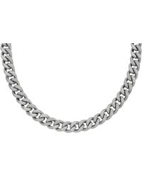 Fossil - Kette Harlow Linear Texture Chain Edelstahl - Lyst