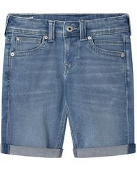 Pepe Jeans - Slim Gymdigo Short Jr Pantalones Cortos - Lyst