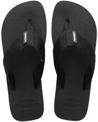 Havaianas - Urban Basic Material Flip Flops - Black (black, Uk Footwear Size System, Adult, Men, Numeric Range, Medium, 6, 7) - Lyst
