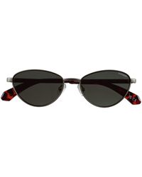 Superdry - Sunglasses Sds 5002 001 Gold/animal/vintage Green - Lyst