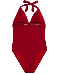 Tommy Hilfiger - Halter One Piece - Lyst