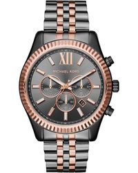 Michael Kors - Chronograph Quartz Watch With Stainless Steel Strap Mk8561 - Lyst
