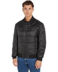 Tommy Hilfiger - Packable Recycled Bomber For Transition Weather - Lyst