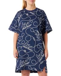 Love Moschino - Short-Sleeved Comfort fit Dress - Lyst