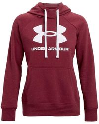 Under Armour - Rival Fleece Logo Hoodie Kapuzen-Sweatshirt - Lyst