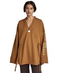 G-Star RAW - Sleeve Size Oversized Sweater - Lyst