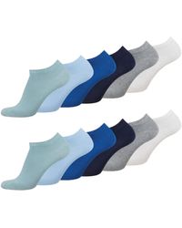 Tom Tailor - Bequeme Socken - Socken für den Alltag und Freizeit blue mix 43-46 - im praktischen 12er - Lyst