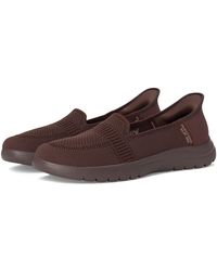 Skechers - Mocassini da donna a mani libere senza lacci On-The-go Flex-Camelia - Lyst