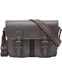 Fossil Greenville Courier Lead Grey