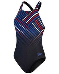 Speedo - Digital Placement Medalist Badeanzug - Lyst