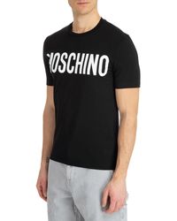 Moschino - T-Shirt Black 48 EU - Lyst