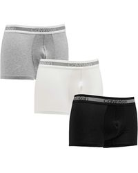 Calvin Klein - 3-pack stretch cotton boxer briefs - Size - Lyst