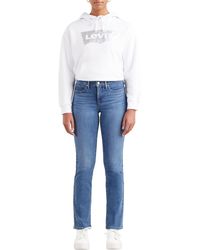 Levi's - 314tm Shaping Straight Jeans Vrouwen - Lyst