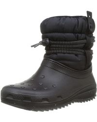 croc ankle boots