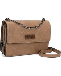 Wrangler - Crossbody Purse For Western Small Clutch Wallet Trendy Shoulder Bag With Chain Strap Gift Wg149-236kh - Lyst