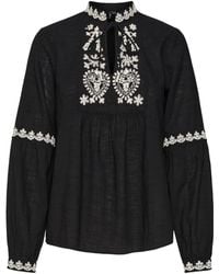 Vero Moda - Vmritah LS Top Wvn Ga Camicia a iche Lunghe - Lyst