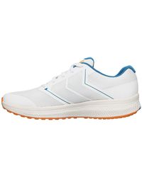 Skechers - S Gorun Con Track Running Shoes White/blue 6.5 - Lyst