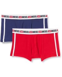 DIESEL - Two-pack Boxer Briefs With Side Band - Lyst