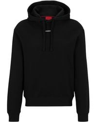 HUGO - Sweatshirt Hoodie mit Stack Logo - Lyst