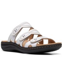 Clarks - Laurieann Ayla Flat Sandal - Lyst