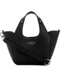 Guess - Handtasche Helina Mixed Farbsortierung 00-schwarz - Lyst