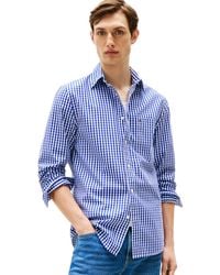 Tommy Hilfiger - Flex Poplin Gingham Shirt Mw0mw39452 L/s Shirt - Lyst
