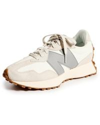 New Balance - 327 in beige/grigio - Lyst