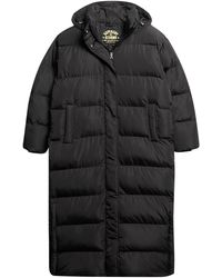 Superdry - Maxi-Hooded Puffer Coat Jacke - Lyst