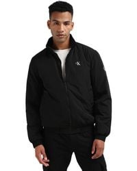 Calvin Klein - Jeans Uomo Giacca Padded Harrington Calda - Lyst