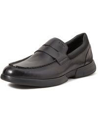 Mens Shoes Slip-on shoes Monk shoes Geox U Spherica Ec2 E Casual Shoes in Black for Men 