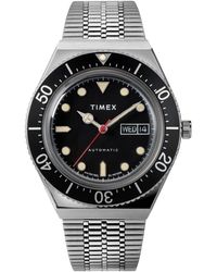 Timex M79 Automatic Bracelet Silver/black/silver One Size - Metallic