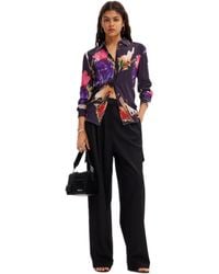 Desigual - Camiseta de ga Larga para Mujer Blouse - Lyst
