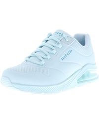 Skechers - Sneaker Schuhe UNO Color Waves Sneaker Synthetik Sport Halbschuhe Farbverlauf UNO Color Waves Sneaker blau - Lyst