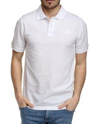 The North Face - Men's Polo Piquet Polo Shirt - Tnf White, Medium - Lyst