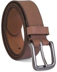 Timberland - Classic Jean Belt Brown 36 - Lyst