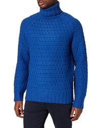 GANT - D2 Chunky Texture Turtleneck Sweater - Lyst