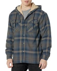 Wolverine - Hastings Sherpa Lined Zip Hooded Shirt Jac - Lyst